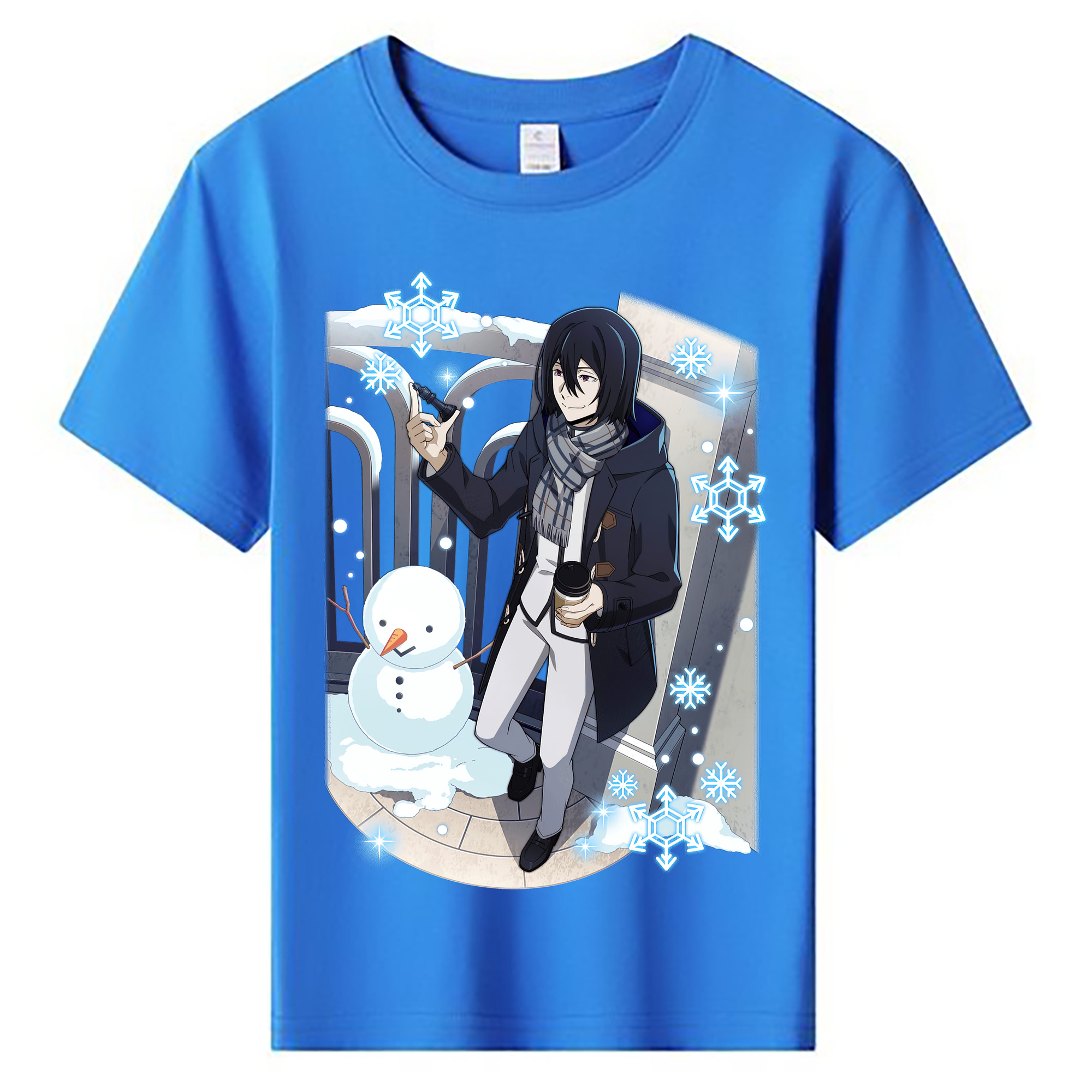 （画像用） 文豪ストレイドッグス Bungo Stray Dogs 綿100％キッズTシャツ（フロントプリント）